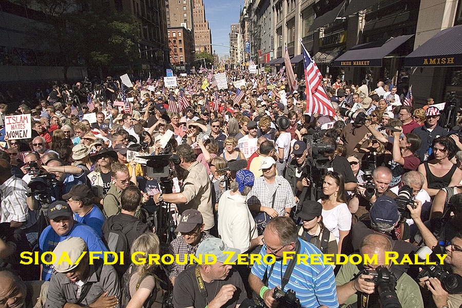 America Speaks! Tens of Thousands at Historic FDI/SIOA 911 Rally